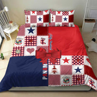 Panama Christmas Feliz Navidad Bedding Set Coquette Bow Style - Wonder Print Shop