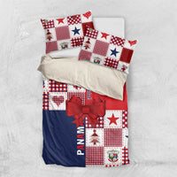 Panama Christmas Feliz Navidad Bedding Set Coquette Bow Style - Wonder Print Shop