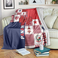 Panama Christmas Feliz Navidad Blanket Coquette Bow Style