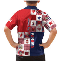 Panama Christmas Feliz Navidad Family Matching Mermaid Dress and Hawaiian Shirt Coquette Bow Style - Wonder Print Shop