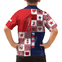 Panama Christmas Feliz Navidad Family Matching Puletasi and Hawaiian Shirt Coquette Bow Style - Wonder Print Shop