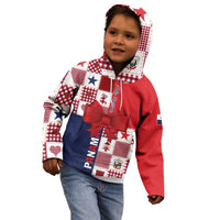 Panama Christmas Feliz Navidad Kid Hoodie Coquette Bow Style - Wonder Print Shop