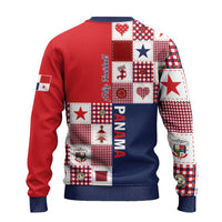 Panama Christmas Feliz Navidad Ugly Christmas Sweater Coquette Bow Style - Wonder Print Shop