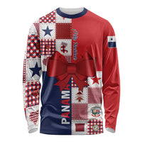 Panama Christmas Feliz Navidad Long Sleeve Shirt Coquette Bow Style - Wonder Print Shop
