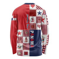 Panama Christmas Feliz Navidad Long Sleeve Shirt Coquette Bow Style - Wonder Print Shop