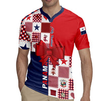 Panama Christmas Feliz Navidad Rugby Jersey Coquette Bow Style - Wonder Print Shop