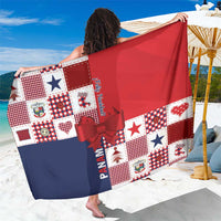 Panama Christmas Feliz Navidad Sarong Coquette Bow Style - Wonder Print Shop