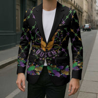 Mardi Gras King Blazer Let the Good Times Roll - Wonder Print Shop
