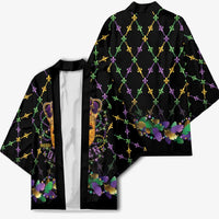 Mardi Gras King Kimono Let the Good Times Roll - Wonder Print Shop