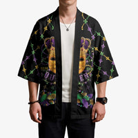 Mardi Gras King Kimono Let the Good Times Roll - Wonder Print Shop