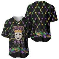 Mardi Gras Queen Baseball Jersey Let the Good Times Roll - Wonder Print Shop