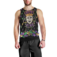 Mardi Gras Queen Men Tank Top Let the Good Times Roll - Wonder Print Shop
