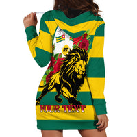 Togo Independence Day Hoodie Dress Lion With Rosa Flag Style - Wonder Print Shop