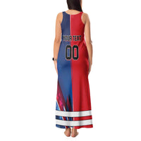Custom USA vs Canada Ice Hockey Face Off Tank Maxi Dress Hockey Championship