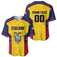 Custom Ecuador Rugby Baseball Jersey Los Piqueros Go Champions