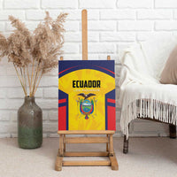 Ecuador Rugby Canvas Wall Art Los Piqueros Go Champions