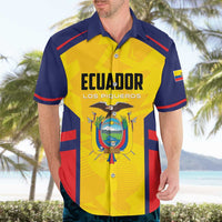 Custom Ecuador Rugby Hawaiian Shirt Los Piqueros Go Champions