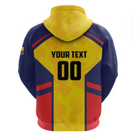 Custom Ecuador Rugby Hoodie Los Piqueros Go Champions