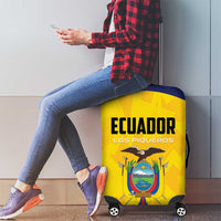 Ecuador Rugby Luggage Cover Los Piqueros Go Champions