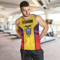 Custom Ecuador Rugby Men Tank Top Los Piqueros Go Champions