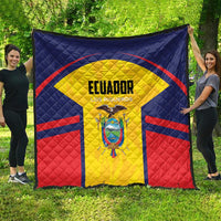 Ecuador Rugby Quilt Los Piqueros Go Champions
