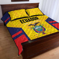 Ecuador Rugby Quilt Bed Set Los Piqueros Go Champions