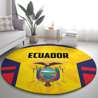 Ecuador Rugby Round Carpet Los Piqueros Go Champions