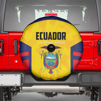 Ecuador Rugby Spare Tire Cover Los Piqueros Go Champions