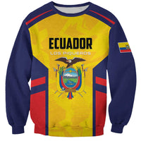Custom Ecuador Rugby Sweatshirt Los Piqueros Go Champions