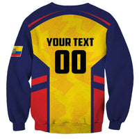 Custom Ecuador Rugby Sweatshirt Los Piqueros Go Champions