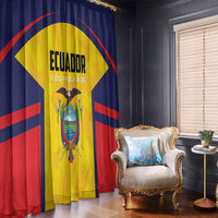 Ecuador Rugby Window Curtain Los Piqueros Go Champions