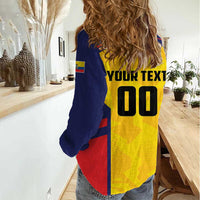 Custom Ecuador Rugby Women Casual Shirt Los Piqueros Go Champions