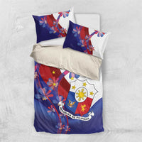 Philippines Sun Plumeria Floral Bedding Set Unique Stylized