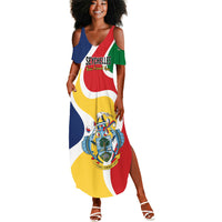 Personalized Seychelles Summer Maxi Dress Finis Coronat Opus