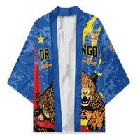 Personalized DR Congo Independence Day Kimono Congo-Kinshasa Leopard