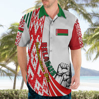 3 July Belarus Independence Day Hawaiian Shirt Belarusian Flag Style Special Version - Wonder Print Shop