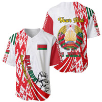 Custom 3 July Belarus Independence Day Baseball Jersey Belarusian Flag Style Special Version - Wonder Print Shop