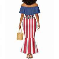 Personalized Liberia 1847 Mermaid Dress Happy Independence Day