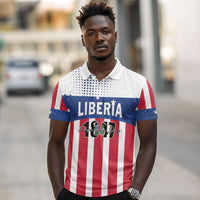 Personalized Liberia 1847 Polo Shirt Happy Independence Day