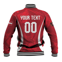 Custom Austria 2026 World Football Baseball Jacket Immer wieder Osterreich