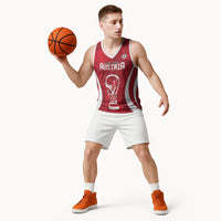 Custom Austria 2026 World Football Basketball Jersey Immer wieder Osterreich