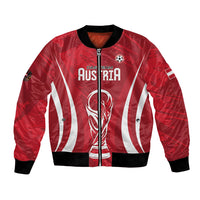 Custom Austria 2026 World Football Bomber Jacket Immer wieder Osterreich