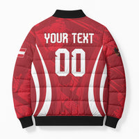 Custom Austria 2026 World Football Bomber Puffer Jacket Immer wieder Osterreich