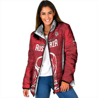 Custom Austria 2026 World Football Padded Jacket Immer wieder Osterreich