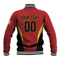 Custom Belgium 2026 World Football Baseball Jacket De Rode Duivels Go Champions