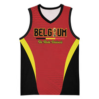 Custom Belgium 2026 World Football Basketball Jersey De Rode Duivels Go Champions