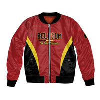 Custom Belgium 2026 World Football Bomber Jacket De Rode Duivels Go Champions