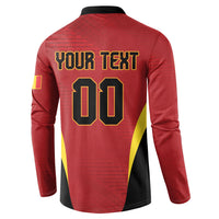 Custom Belgium 2026 World Football Button Sweatshirt De Rode Duivels Go Champions