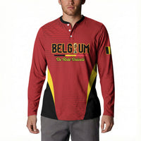 Custom Belgium 2026 World Football Button Sweatshirt De Rode Duivels Go Champions