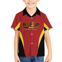 Custom Belgium 2026 World Football Hawaiian Shirt De Rode Duivels Go Champions